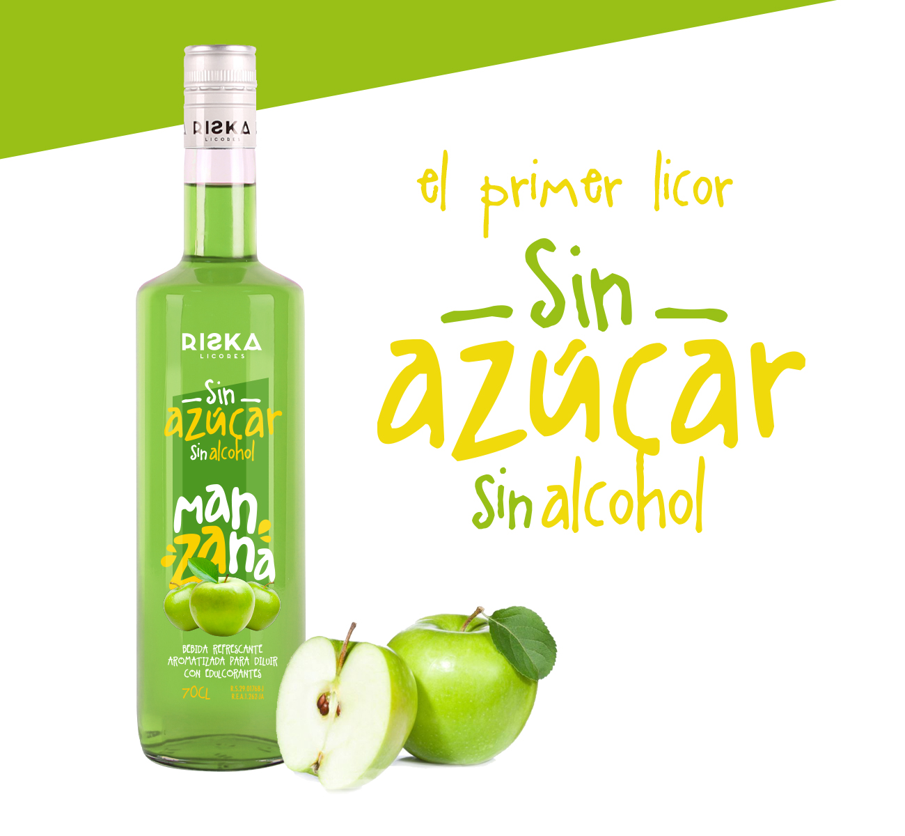 Licor de manzana sin azucar